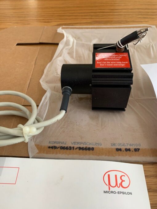 Micro-Epsilon Draw Wire Sensor WDS-300-P60-CR-P - Image 5