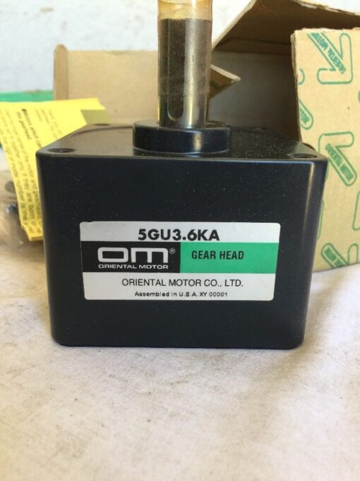 Oriental Motor Gear Head 5GU3.6KA