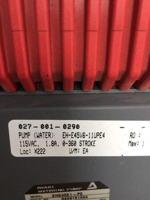 Iwaki Metering Pump EHE45E1-PE - Image 3