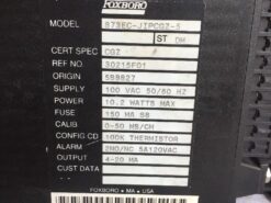 Alternative view of Foxboro Electrochemical Analyzer 873EC-JIPCGZ-5