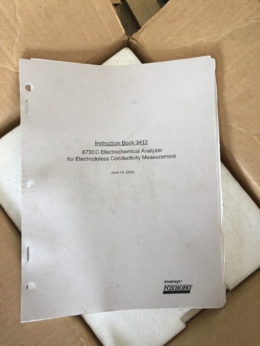 Foxboro 873EC-JIPCGZ-5 Electrochemical Analyzer - Image 4