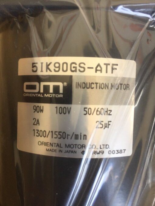 Oriental Motor 5IK90GS-ATF