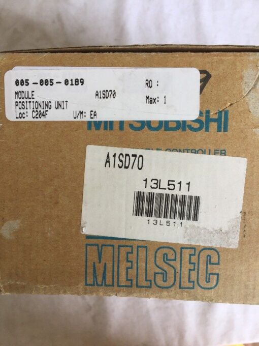 Mitsubishi A1SD70 - Image 3