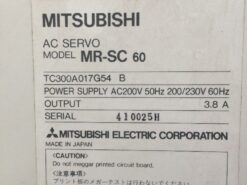 Alternative view of Mitsubishi MR-SC60 AC Servo Drive