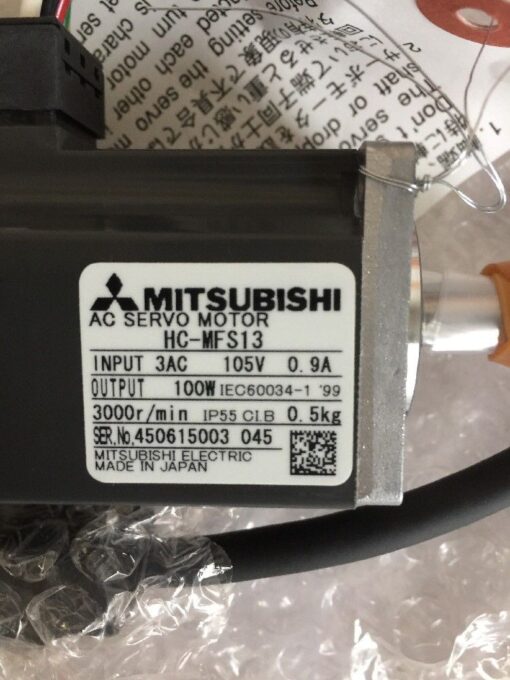 Mitsubishi AC Servo Motor HC-MFS13 - Image 2