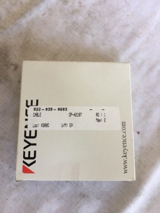 Keyence OP-42187 Disconnect Cable - Image 2