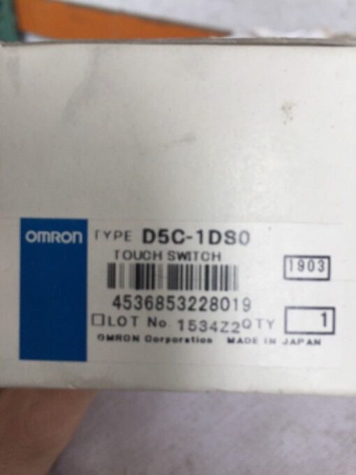 Omron Touch Switch D5C-1DS0