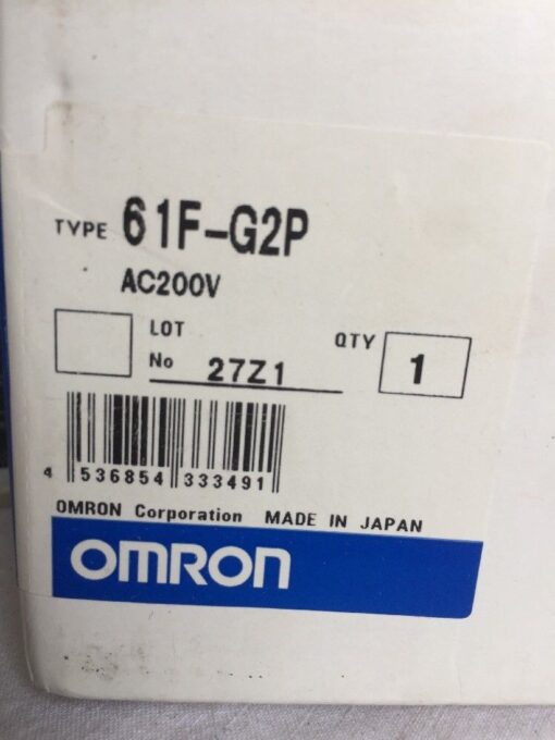 Omron Level Switch 61F-G2P