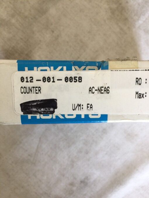 Hokuyo Counter AC-NEA6 - Image 2