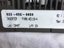 Alternative view of Fuji Electric Drive FVR-E11 FVRO.4E11S-4 1.1 KVA 380-460v