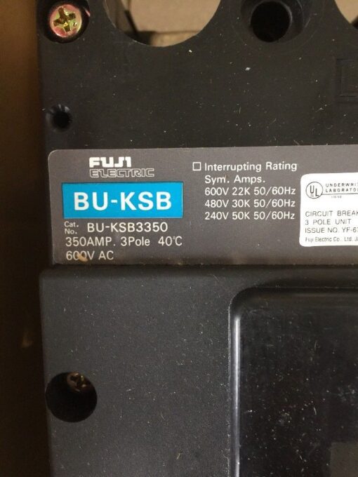 Fuji Electric BU-KSB3350 - Image 2