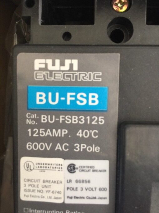 Fuji Electric BU-FSB3125 - Image 2