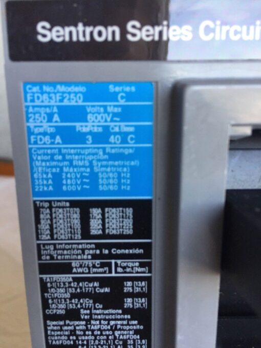 Siemens FD63F250 - Image 2