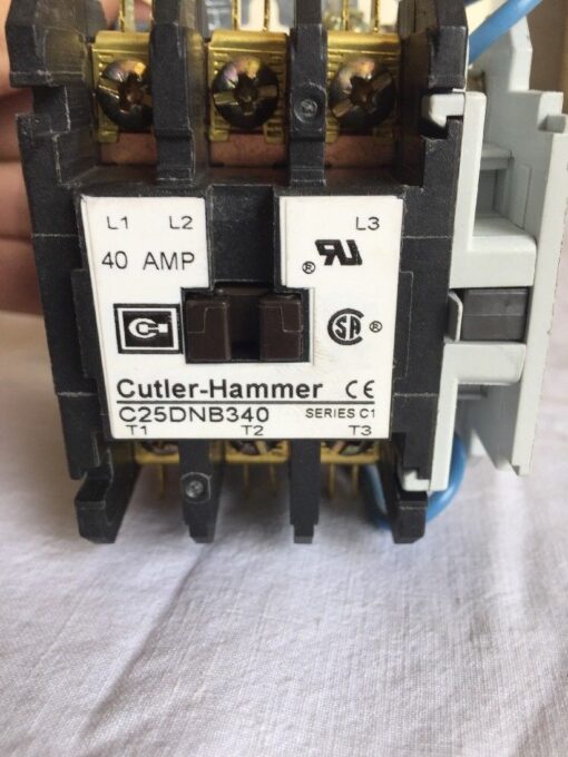 Eaton Cutler-Hammer Contactor C25DNB340 - Image 6