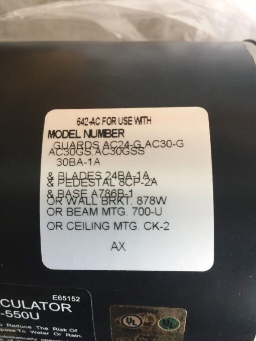 Denso Air Circulator Motor 78028 - Image 3