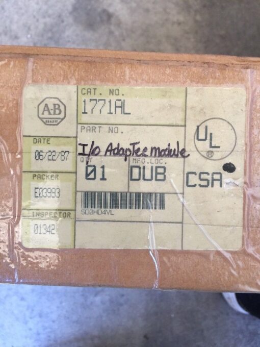 Allen-Bradley 1771-AL I/O Adapter Module - Image 3