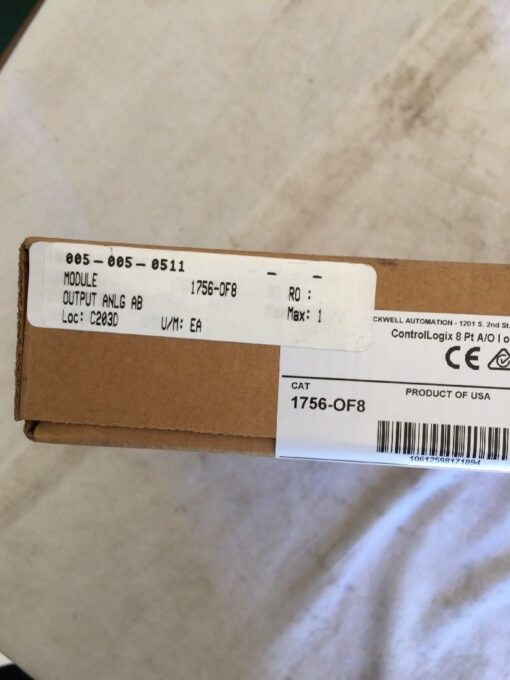 Allen-Bradley 1756-OF8 Output Module Factory Sealed - Image 2