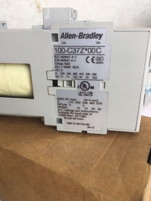 Allen-Bradley 100-C37Z00C - Image 3