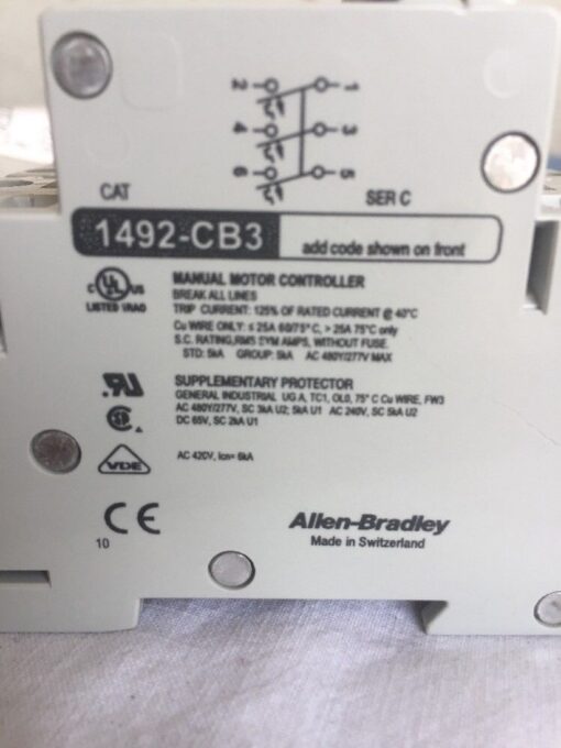 Allen-Bradley Circuit Breaker 1492-CB3H400 - Image 2