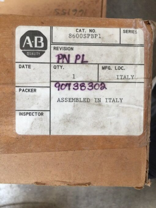 Allen-Bradley 8600SPBP1 - Image 4