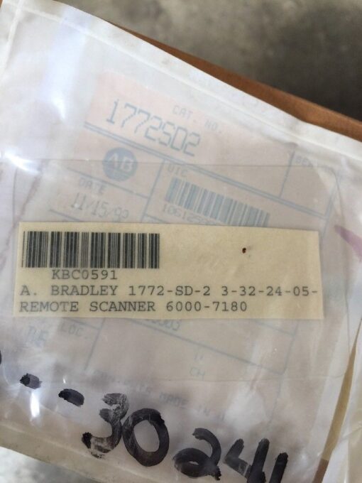 Allen-Bradley 1772-SD2 Remote I/O Scanner - Image 4