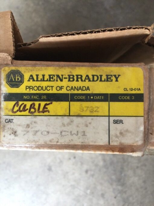 Allen-Bradley 1770-CW1 Interconnect Cable - Image 2