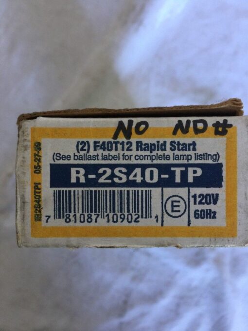 Advance R-2S40-1-TP Rapid Start Ballast Mark III Energy - Image 3