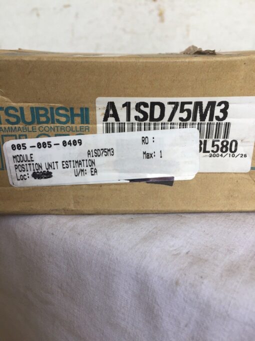 Mitsubishi A1SD75M3 Programmable Controller