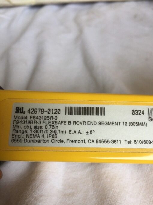 Omron STI MiniSafe Light Curtain FS4312BR-3 - Image 2