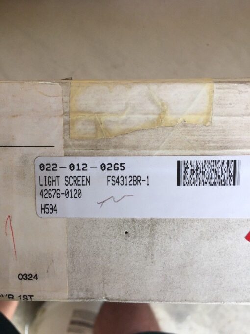Omron STI MiniSafe Light Curtain FS4312BR-1 - Image 3