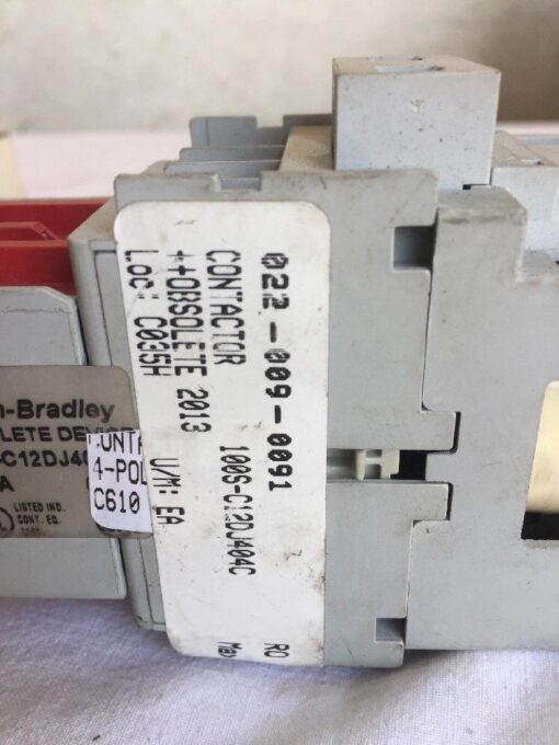 Allen-Bradley Contactor 100C12D400 - Image 3