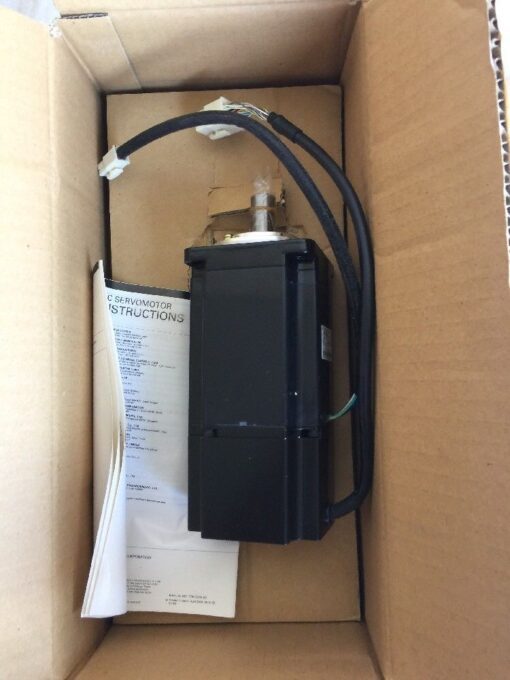 Yaskawa AC Servo Motor SGM-08AW12S - Image 2