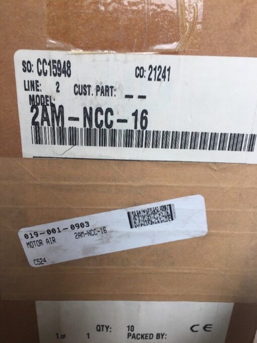 Gast Air Motor 2AM-NCC-16 - Image 3