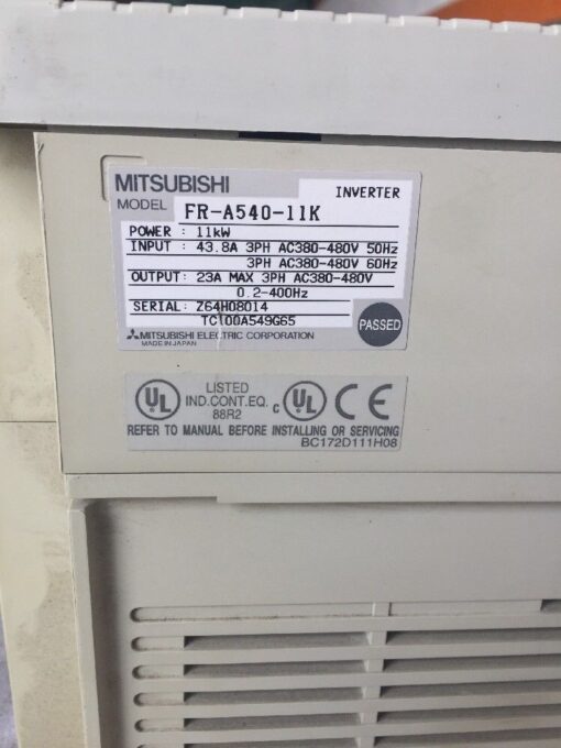 Mitsubishi FR-A540-11K Inverter - Image 3