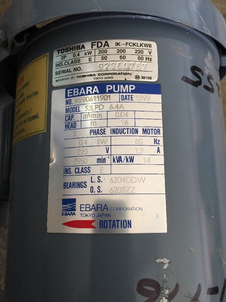 Ebara Pump | eBay