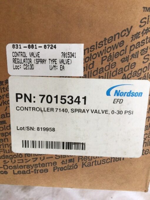 Nordson EFD 7015341 Spray Valve Controller - Image 3