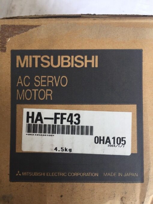 Mitsubishi AC Servo Motor HA-FF43