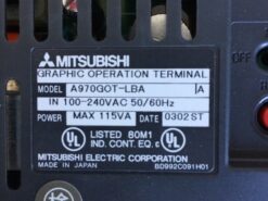 Mitsubishi Graphic Operation Terminal 900 Series A970GOT-LBA