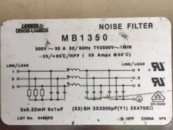 Nemic-Lambda MB1350 Noise Filter