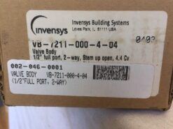 Invensys VB-7211-000-4-04