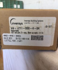 Invensys VB-7211-000-4-04