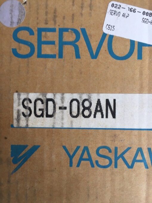Yaskawa Servopack SGD-08AN
