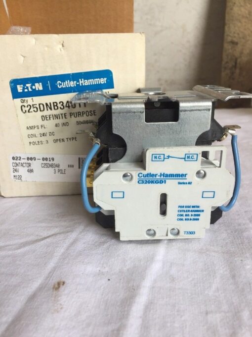 Eaton Cutler-Hammer Contactor C25DNB340 - Image 5