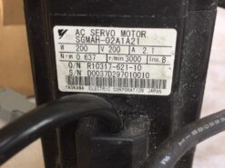 Yaskawa AC Servo Motor SGMAH-02A1A21
