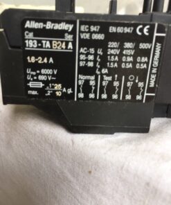 Allen-Bradley Relay 193-TAB24
