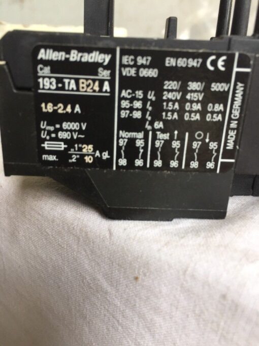 Allen-Bradley Relay 193-TAB24
