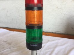 Allen-Bradley Stack Light Base 855T-BPM10 & 3 Lights 855T-B24DN3