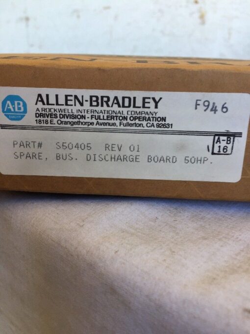 Allen-Bradley S50405