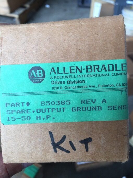 Allen-Bradley S50385 Rev A