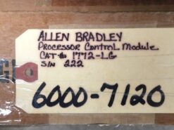Allen-Bradley 1772-LG Processor Control Module